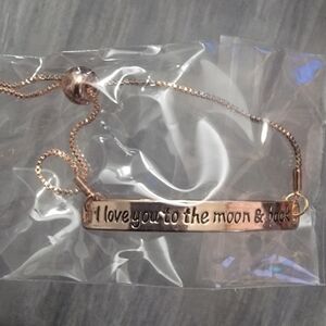 Rose Gold Bracelet with Engraving